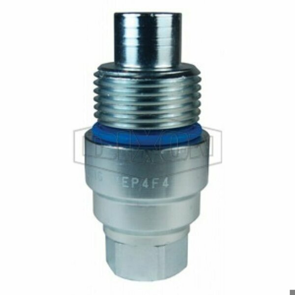 Dixon DQC VEP Female Plug, 9/16-18 Nominal, Female O-Ring Boss End Style, Steel, Domestic VEP2OF3